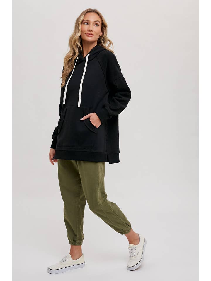 Bluivy - Wholesale Hoodie - Women's - FLEECE HOODIE TUNIC6