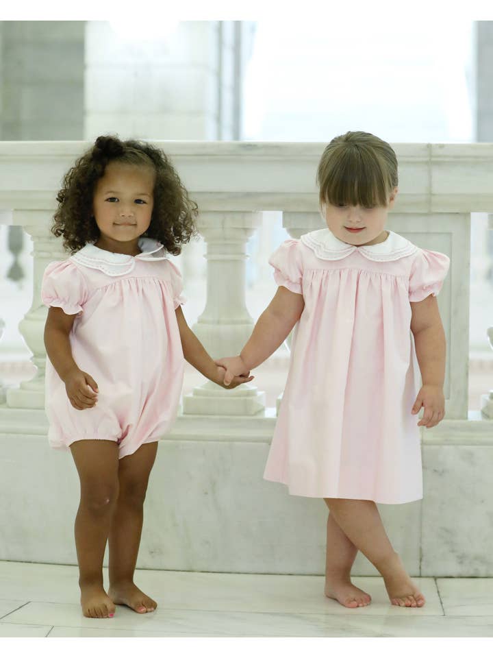 The Yellow Lamb – Großhandel Kleid – Kinder – Laura Kleid - Rosa3