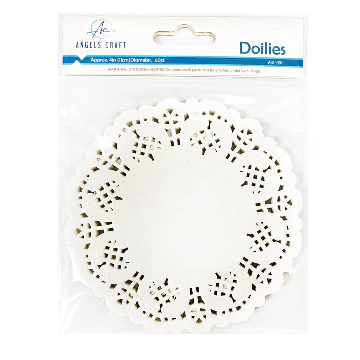 Angels Craft - Wholesale Doily - Paper Doilies 60-ct (4 colors available)