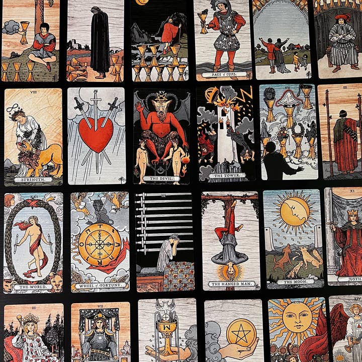 Rings of Fortune Tarot and other Purchase Wholesale linen cardstock. Free Returns & Net 60 Terms on Faire trending on Faire.