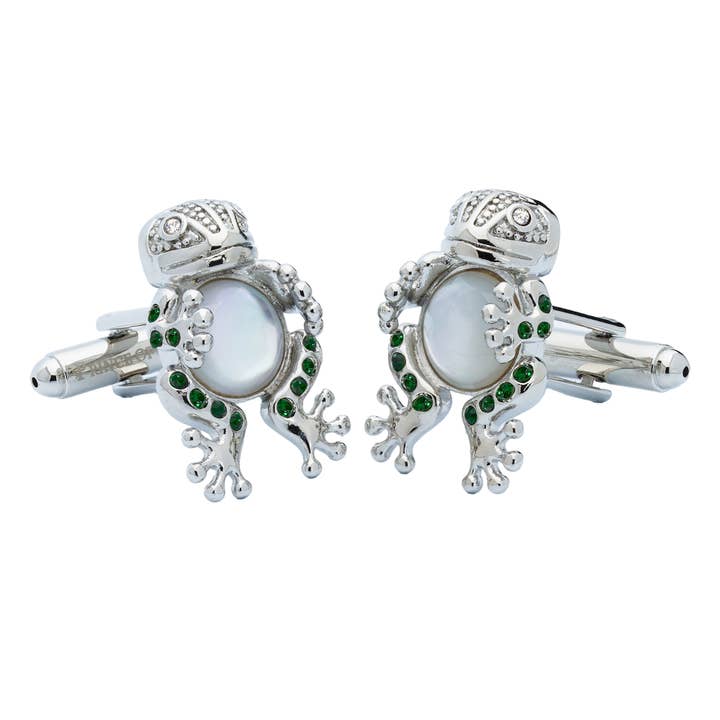 Prince of Scots - Wholesale Cufflinks - Crystal Frog Prince Cufflinks