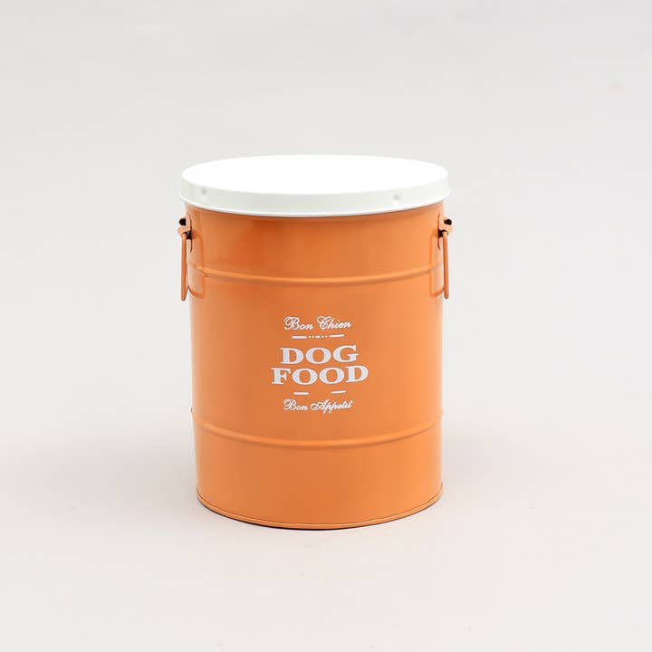 Brawn and White Tonal Pet Food Canister |  Set of 3 for wholesale on Faire2