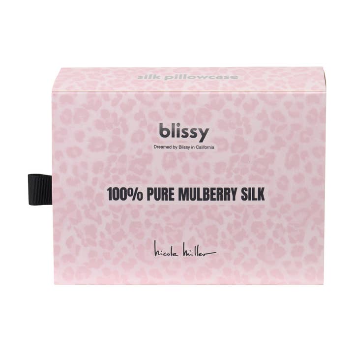 Blissy - Wholesale Bedding Pillowcase/Sham - Pillowcase - Nicole Miller - Mauve Cheetah - Queen3