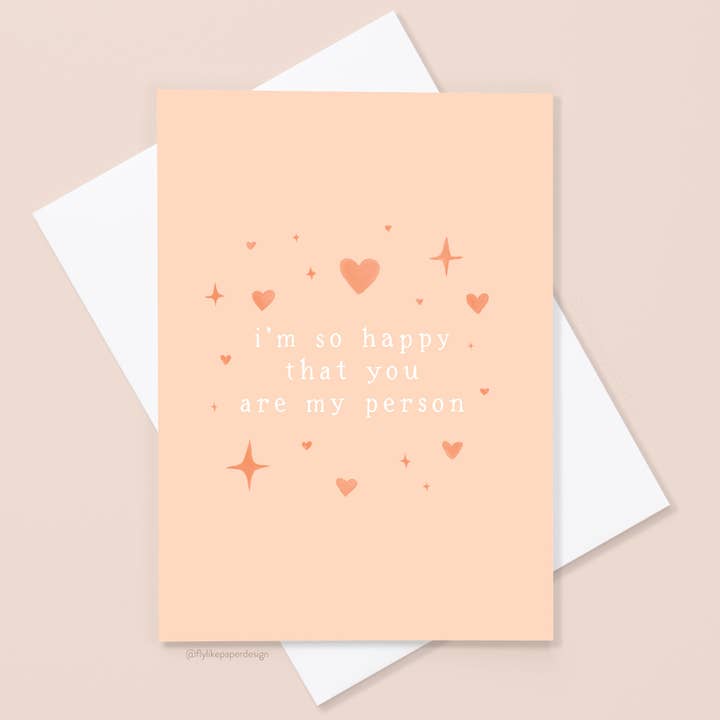 Ma carte de personne pour la vente par Fly Like Paper Design