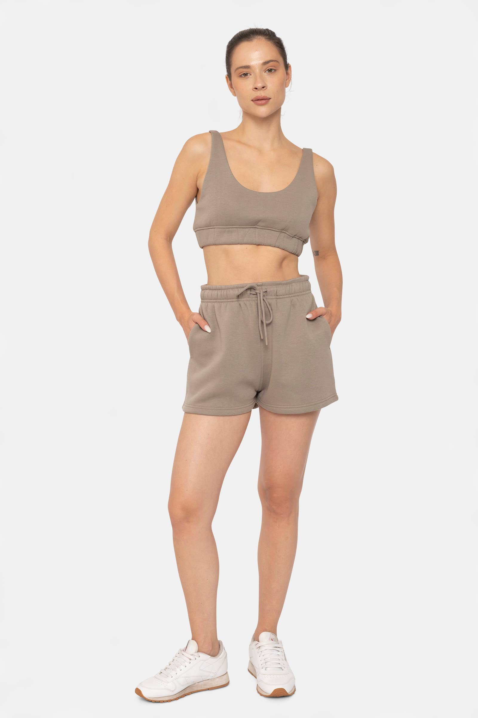 Mono B - Wholesale Sportbeha - Dames - Loungebra met sweatstof van katoenmix11