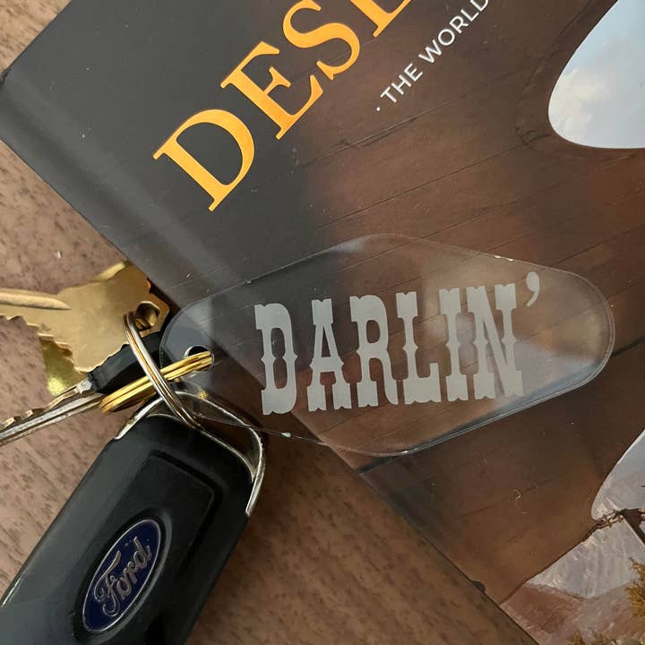 GoneWestDesigns - Wholesale Keychain – Unisex - Darlin' Keychain Western Keychains Western Accessory