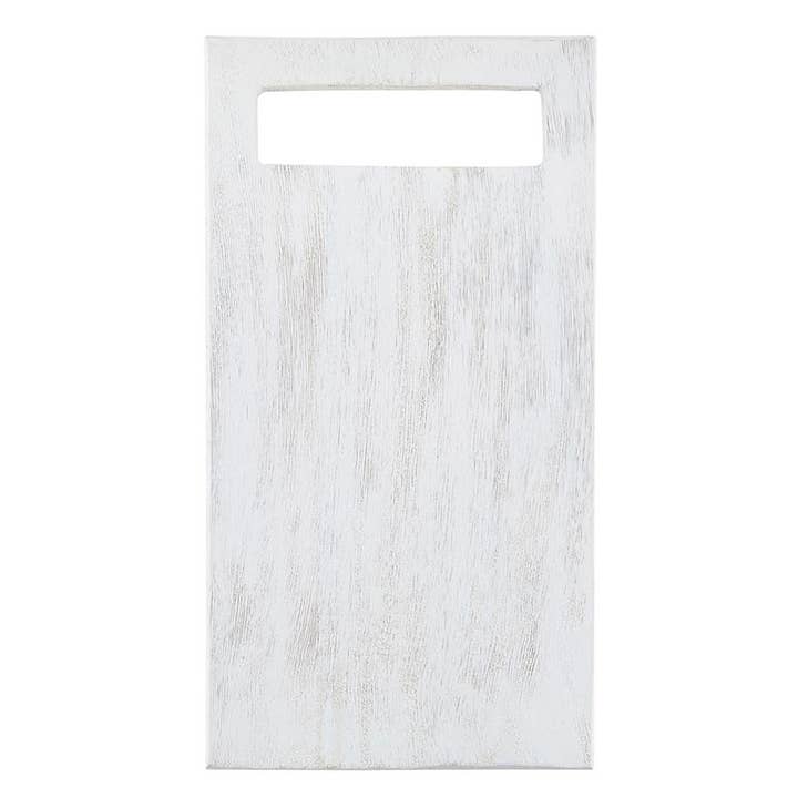 Santa Barbara Design Studio by Creative Brands - Wholesale Cutting Board - Textured Wood Board - White Stone