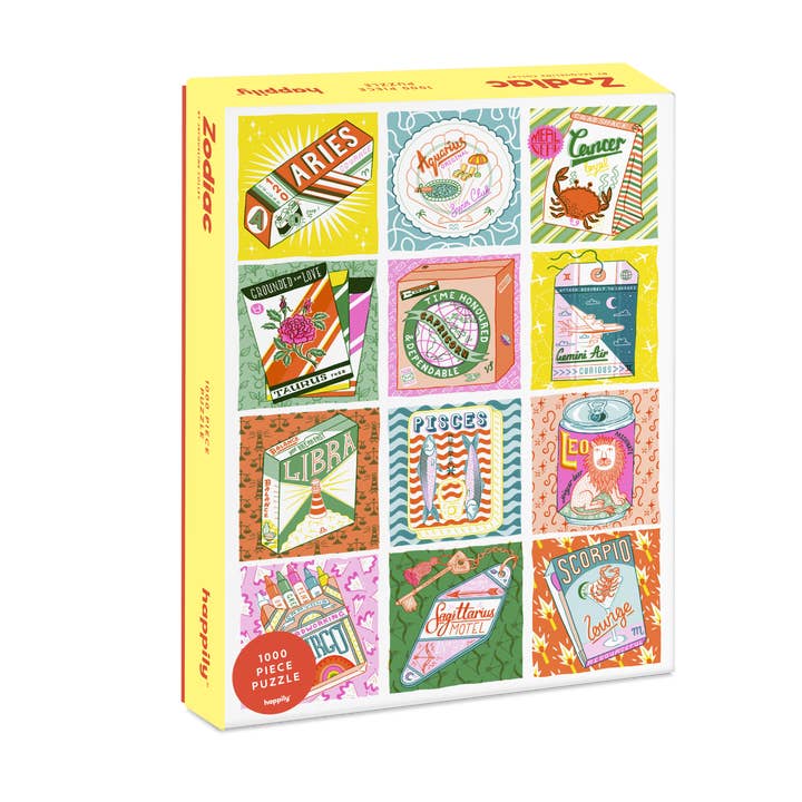 Zodiac - 1,000 Piece Jigsaw Puzzle for wholesale by Happily Puzzles