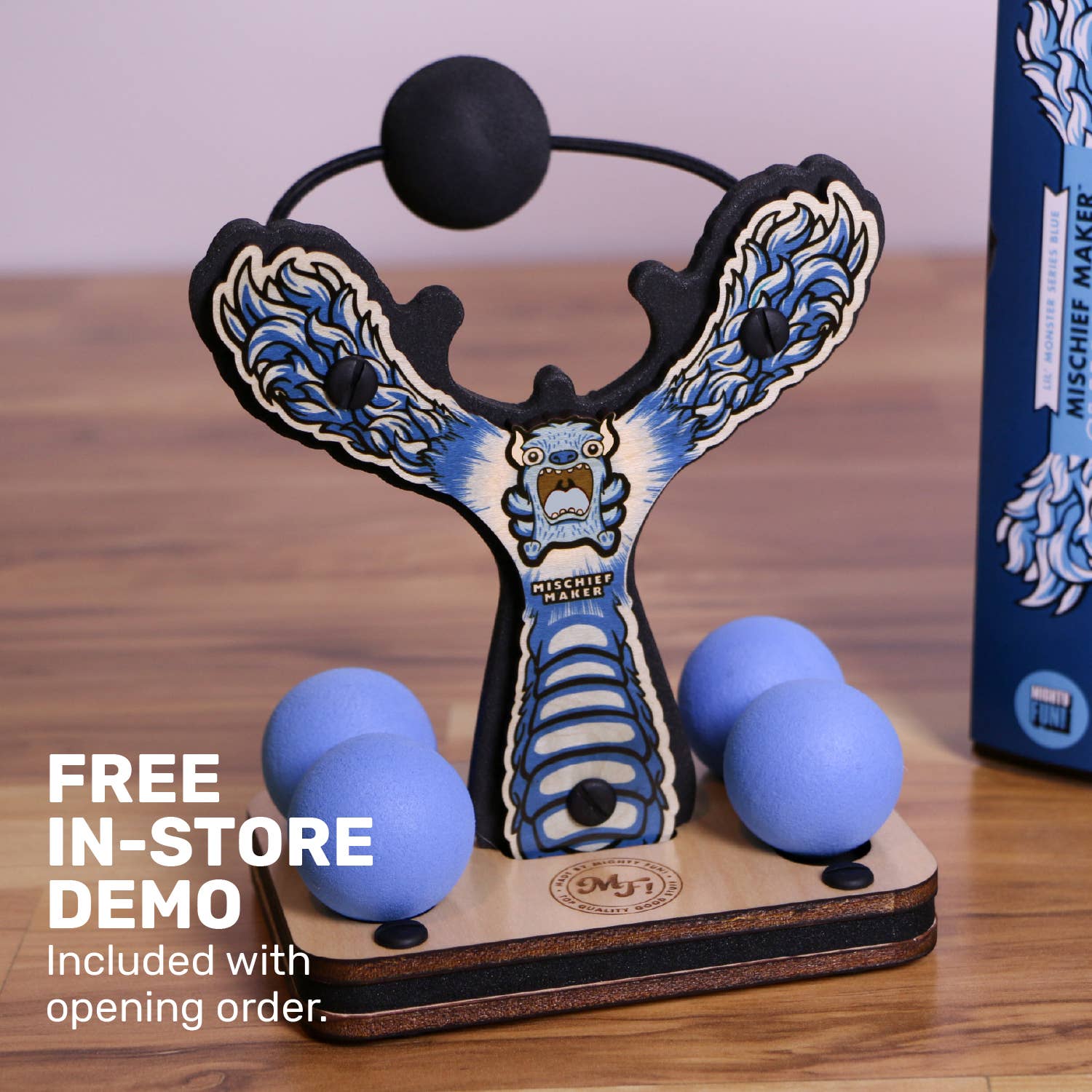 Mighty Fun! - Wholesale Slingshot - Kids - Mischief Maker® Slingshot - Lil' Monster Assorted8