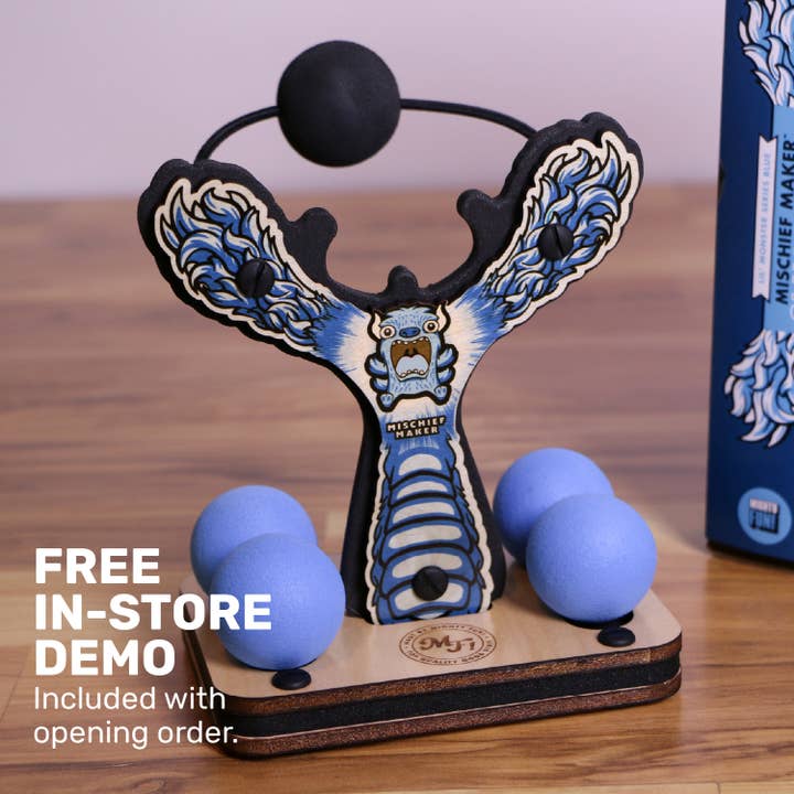 Mighty Fun! - Wholesale Slingshot - Kids - Mischief Maker® Slingshot - Lil' Monster Assorted8