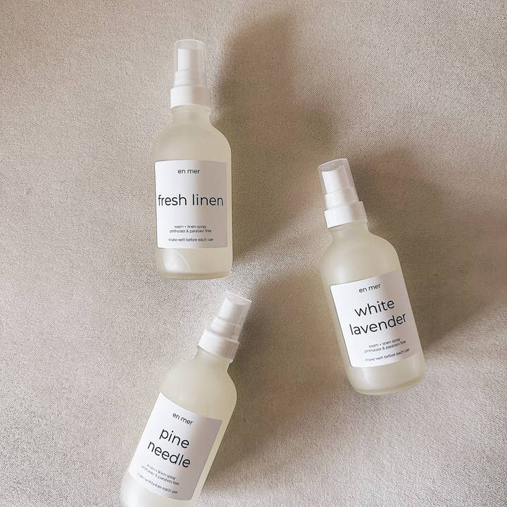 en mer, co - Wholesale Room & Linen Spray - en mer | white lavender | room + linen spray1
