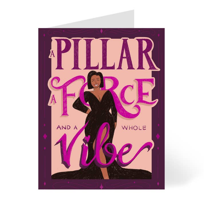 A Whole Vibe Motivational Women Empowerment Mother's Day for wholesale by CheerNotes Greeting Cards & Stationery