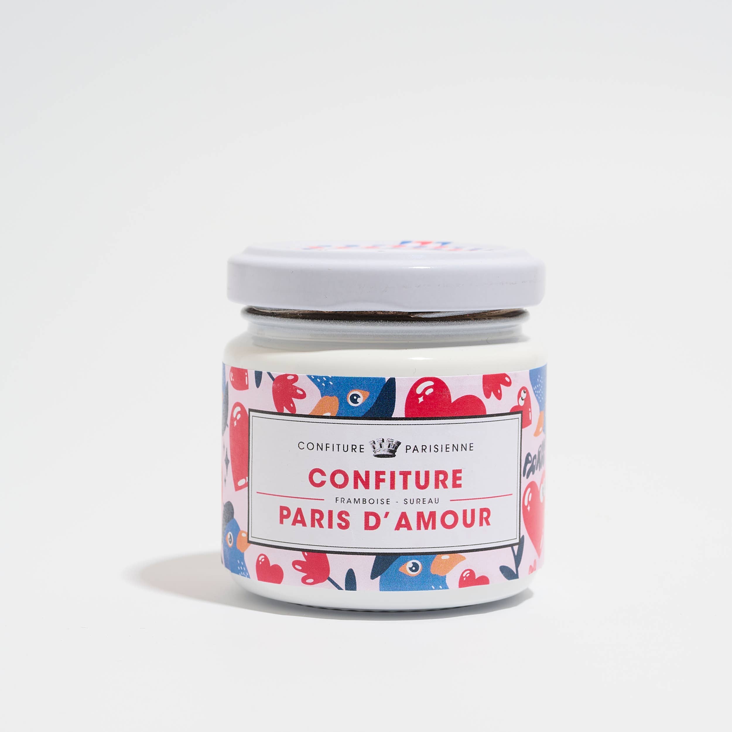 Confiture Parisienne - Wholesale Jam/Jelly - Paris d’Amour: raspberry elderberry 100g