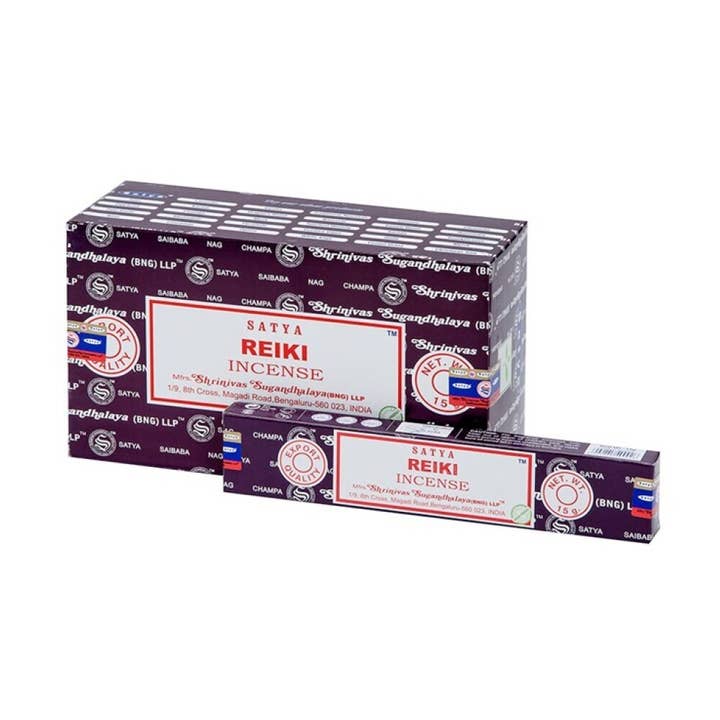 AUM Fragrances - Wholesale Smudge Stick - Satya NS Incense 15g Reiki0