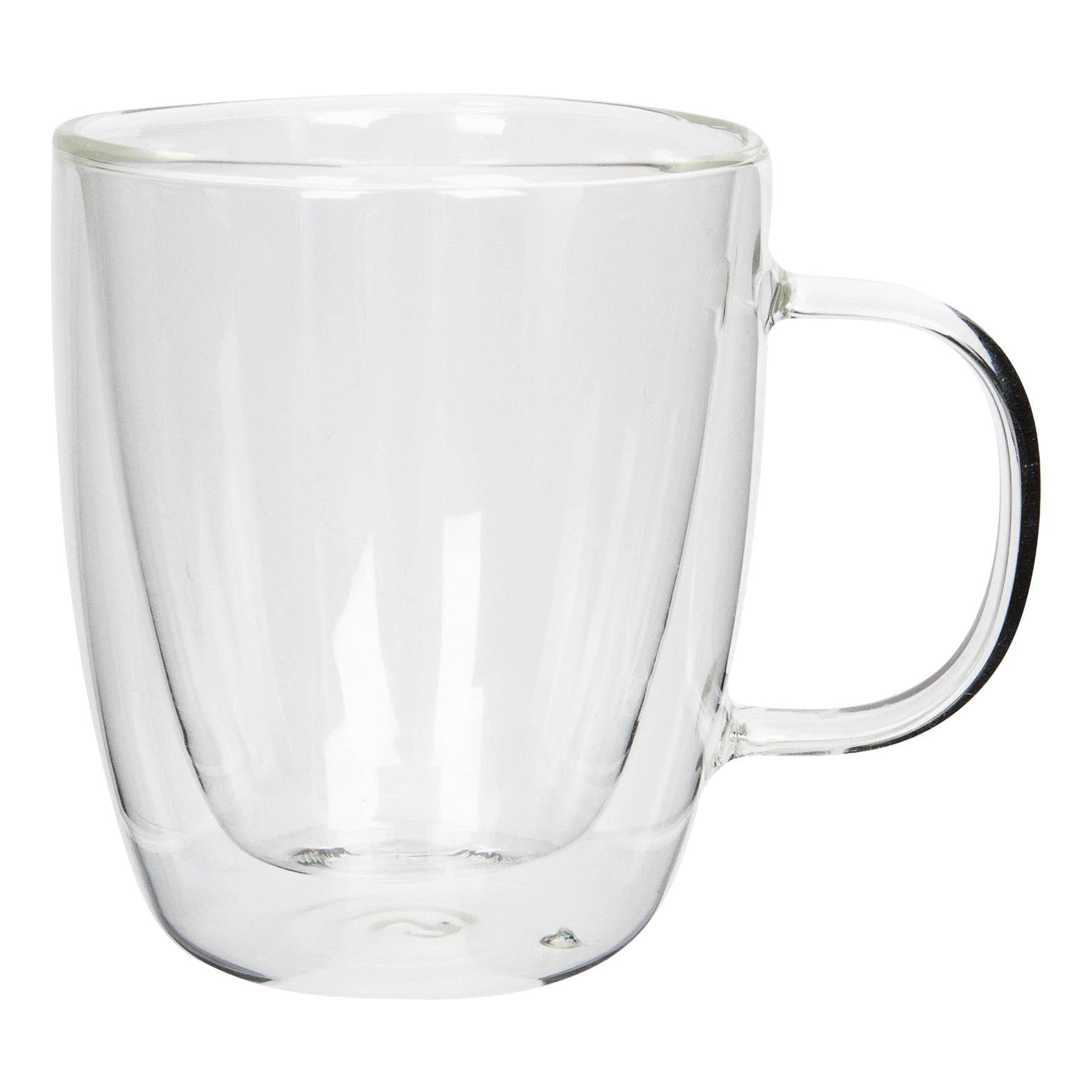 Rinkit Ltd - Vente Tasse à café - Tasse à café en verre double paroi 386 ml - Rink Drink0