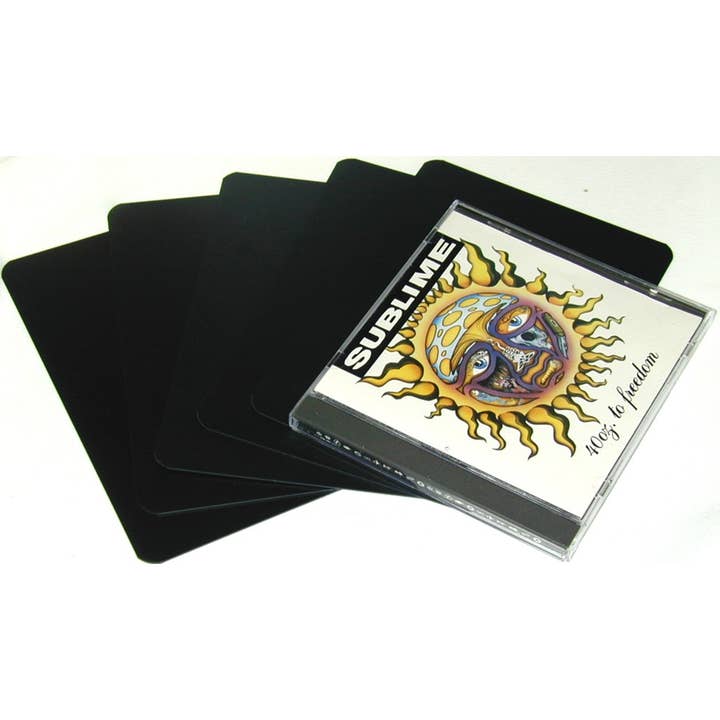 Square Deal Recordings & Supplies - Wholesale Craft Supplies - Divider Cards - CD Box Narrow - 4.88"x6.75" - 30mil Hvy Duty