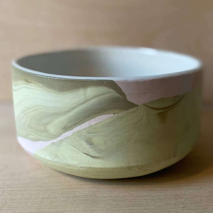 medium rounded planter for wholesale by slip studio