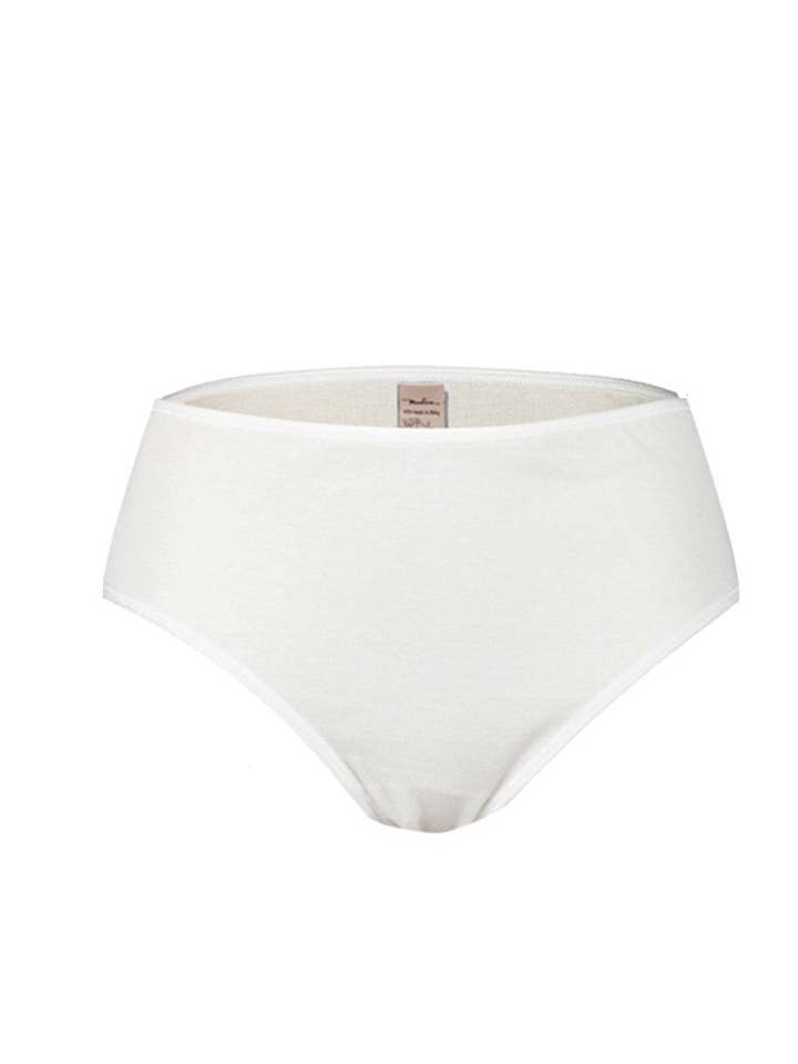 Slip Astra High Side, 100 % coton Filoscozia® pour la vente par Madiva