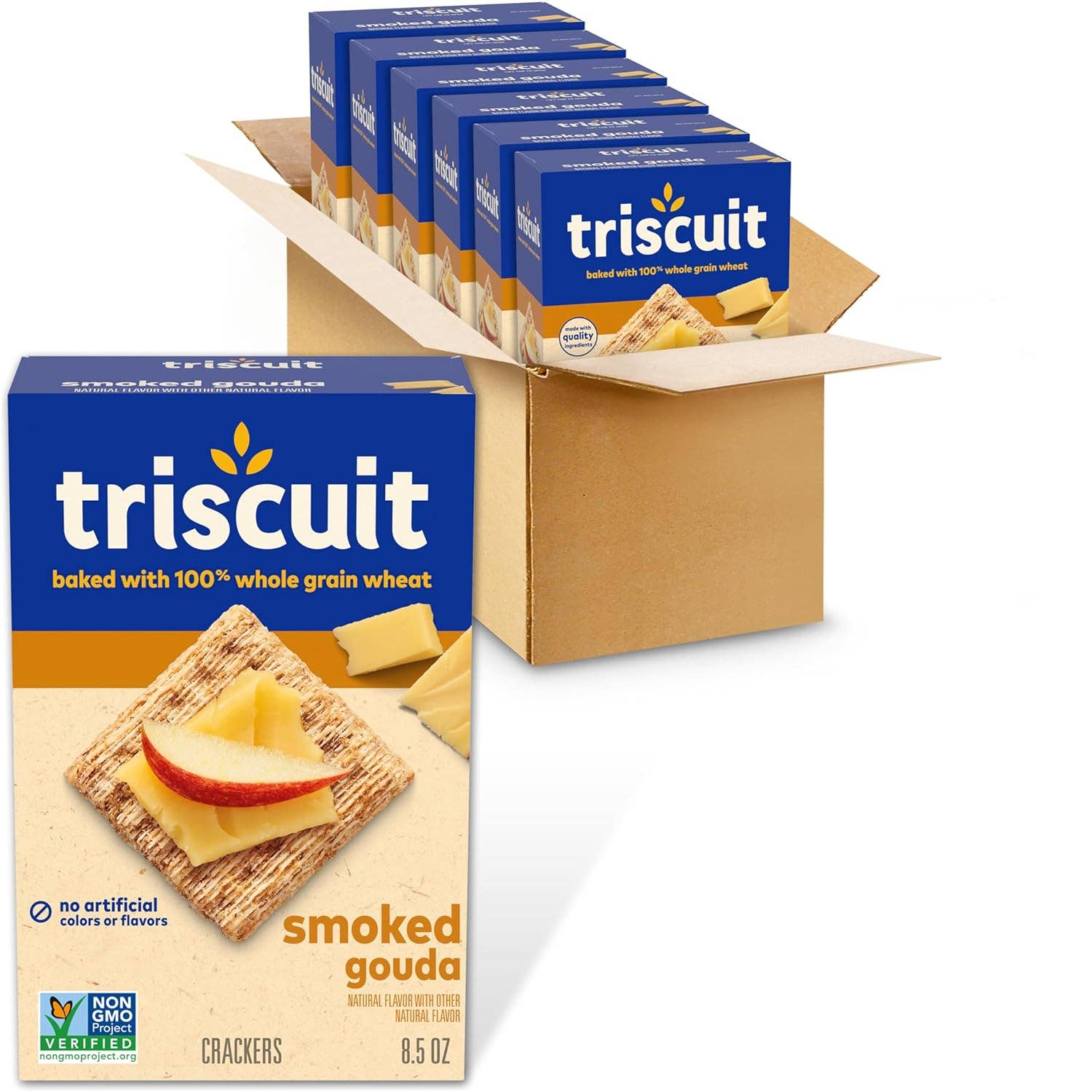 L&F Universal Goods - Wholesale Crackers - Triscuit Smoked Gouda Crackers 6/8.5oz0