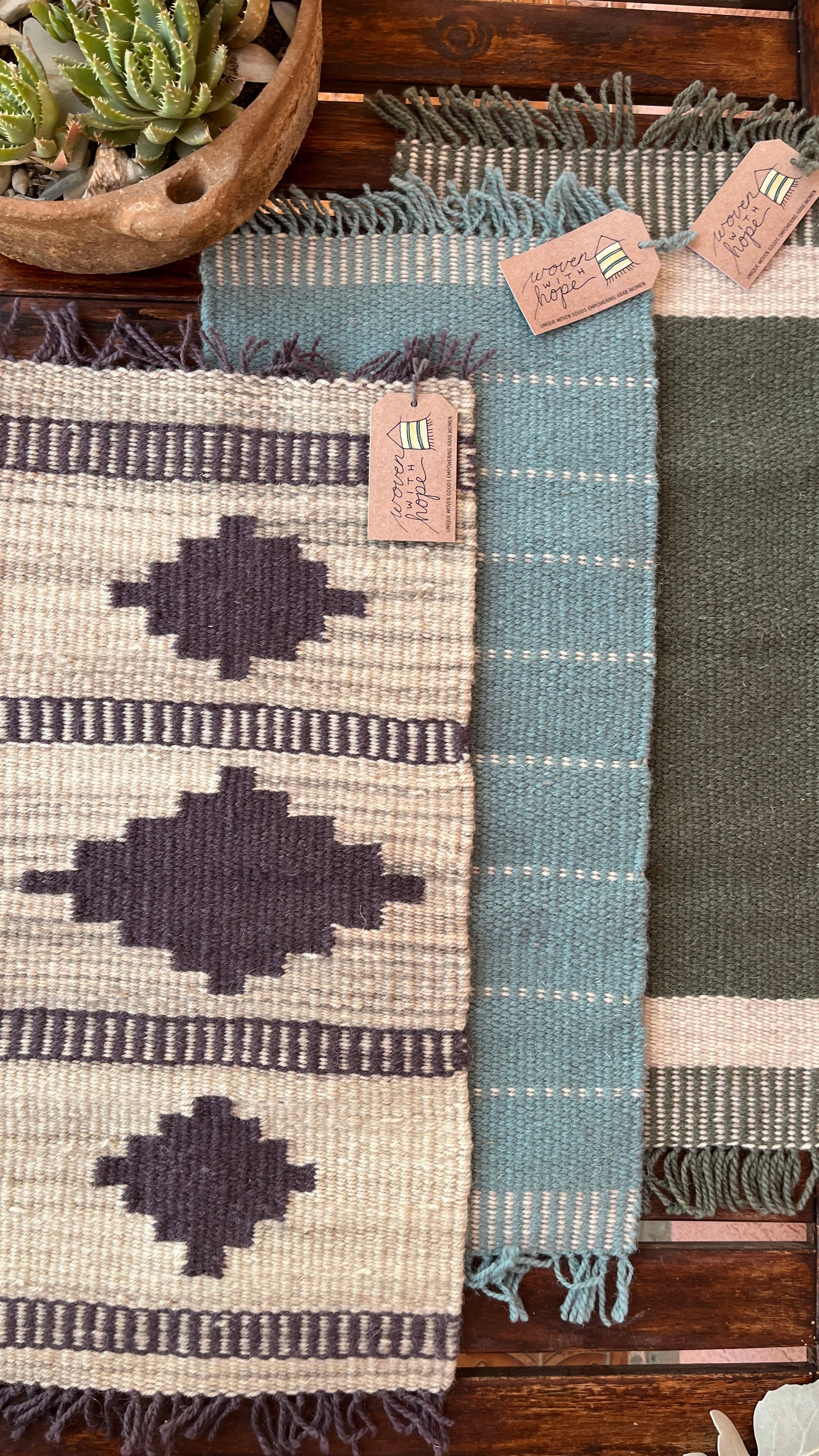 Woven With Hope - Wholesale Tafelloper - Table Runner-Desert collectie3