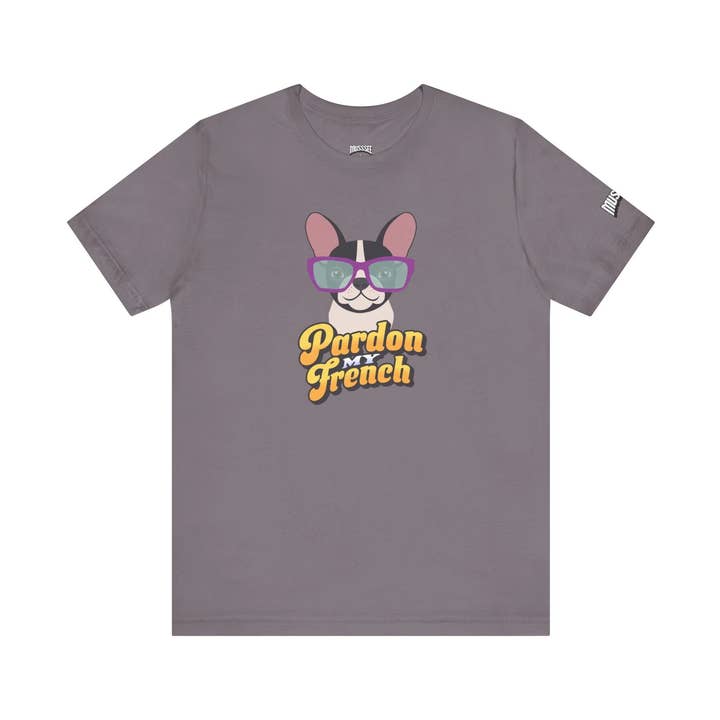 Camiseta "Pardon My French" para Cão por atacado de MUSSSEE