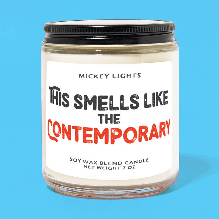 The Contemporary | Candela da 7 oz in Miscela di Soia per la vendita all'ingrosso da parte di Mickey Lights