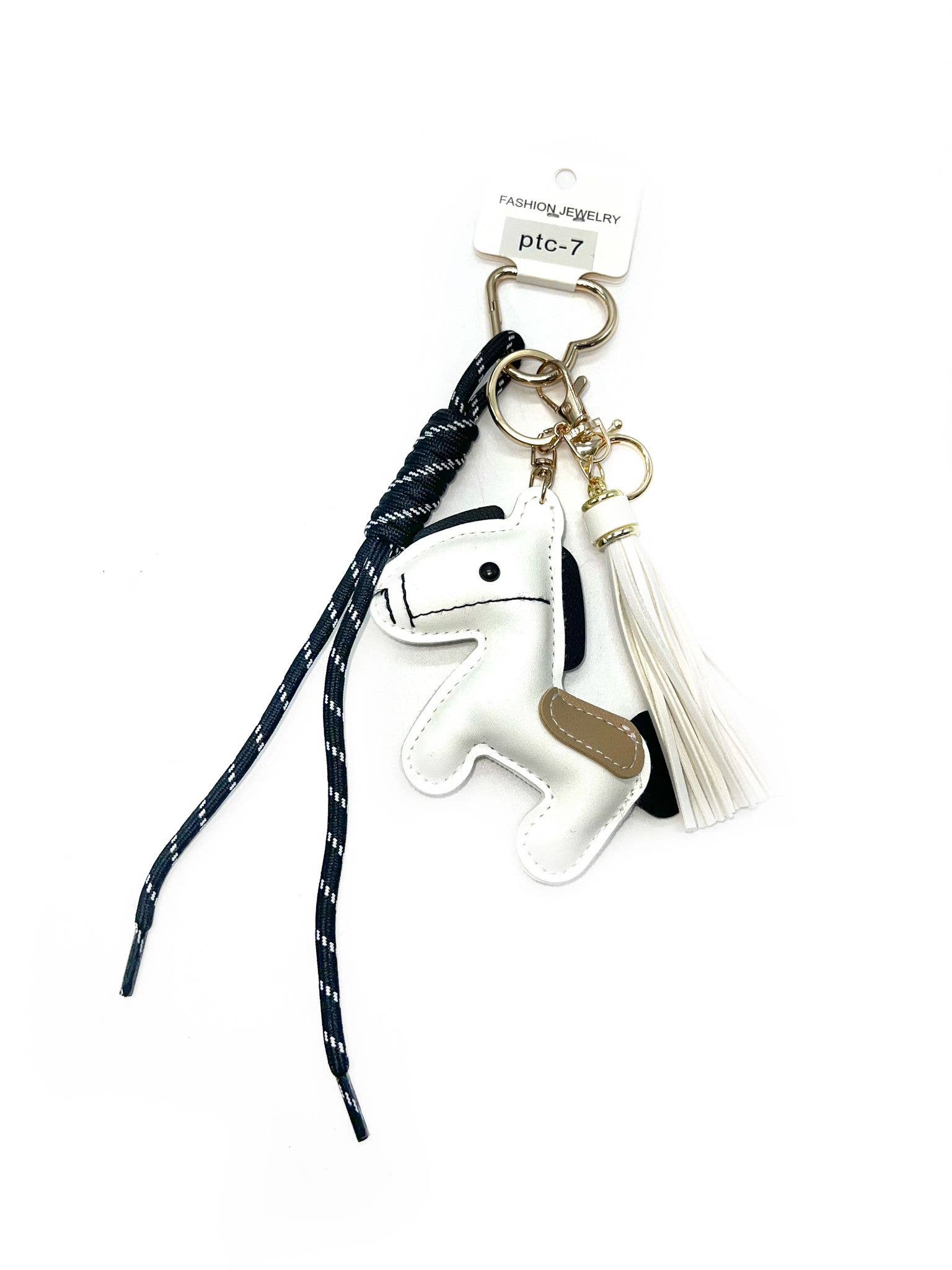LINETA – Großhandel Schlüsselanhänger – Damen – PTC-7 Trendiger Schlüsselanhänger mit Pferdemotiv4