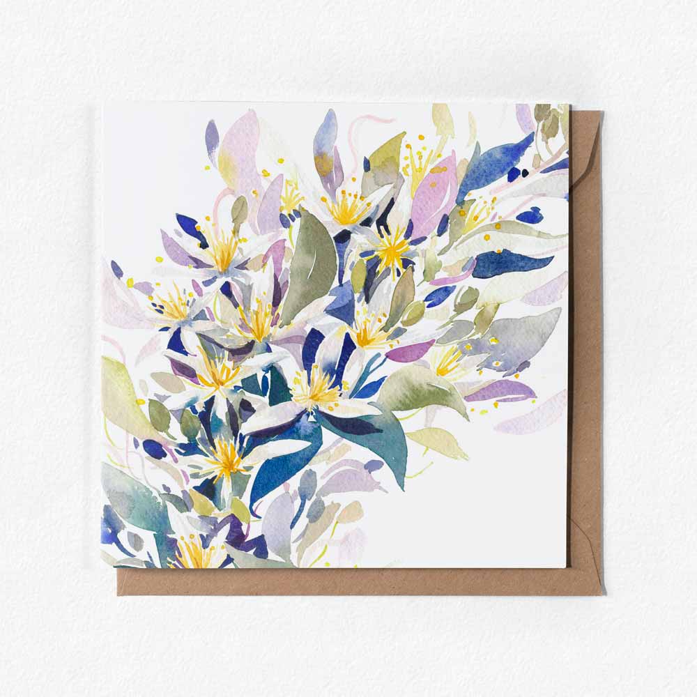 Natalie Martin | Australian Watercolour Artist - Wholesale Everyday Greeting Card - Australia Birth Flower Greeting Card Sample Pack1