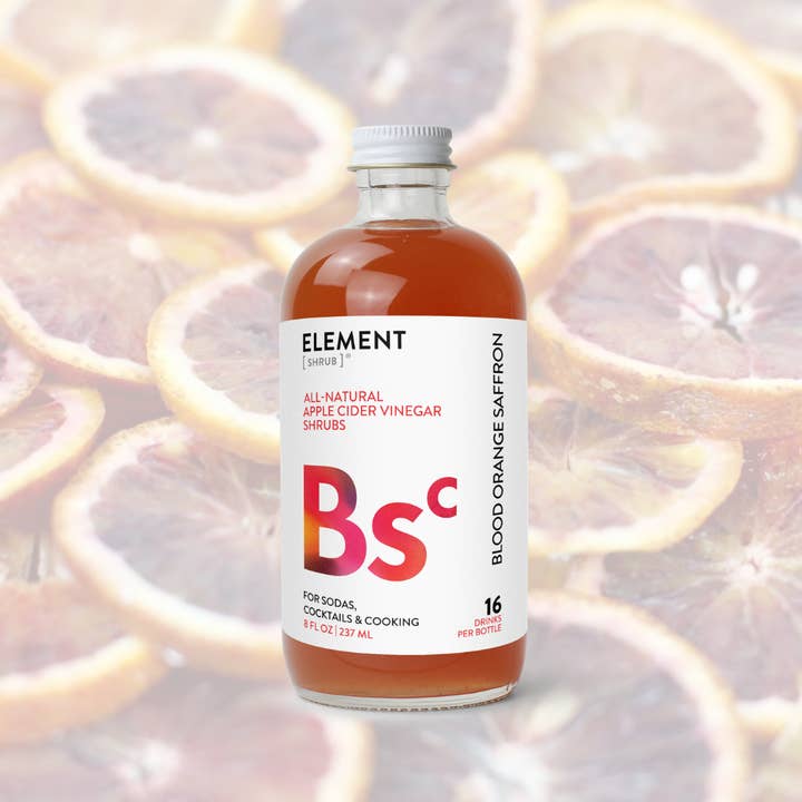 Element Shrub - Venta al por mayor Preparado/sirope para cóctel - Anaranja Sangre Azafrán Arbusto 237ml