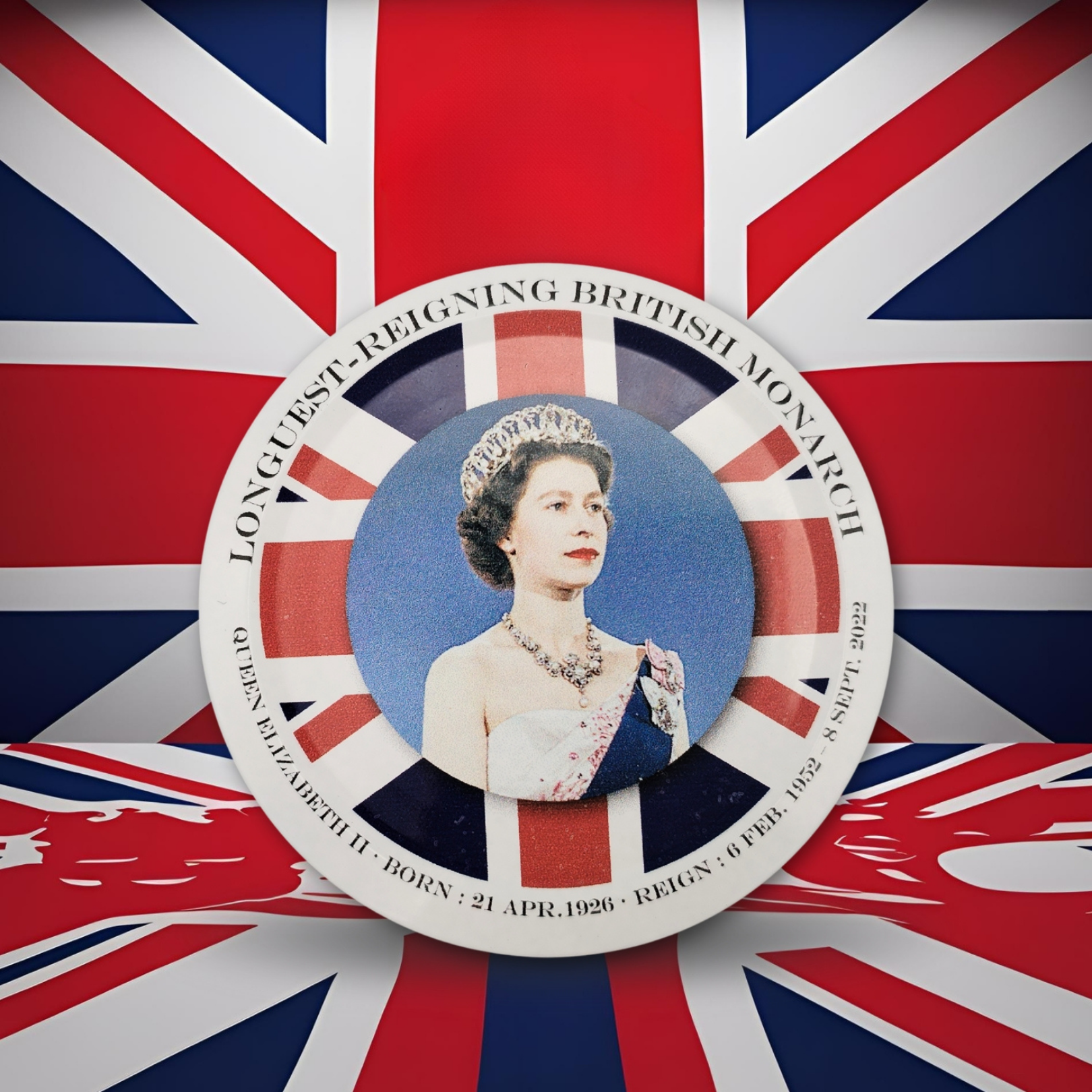 Bonbon USA France - Vente Bonbons durs - Bonbons Naturels au Miel Français - Boîte Drapeau du Royaume-Uni Reine d'Angleterre5