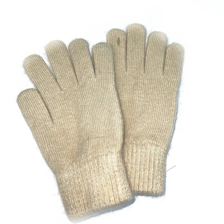 LINETA - Wholesale Gloves - Unisex - ST-3018 Angora wool plain glove6
