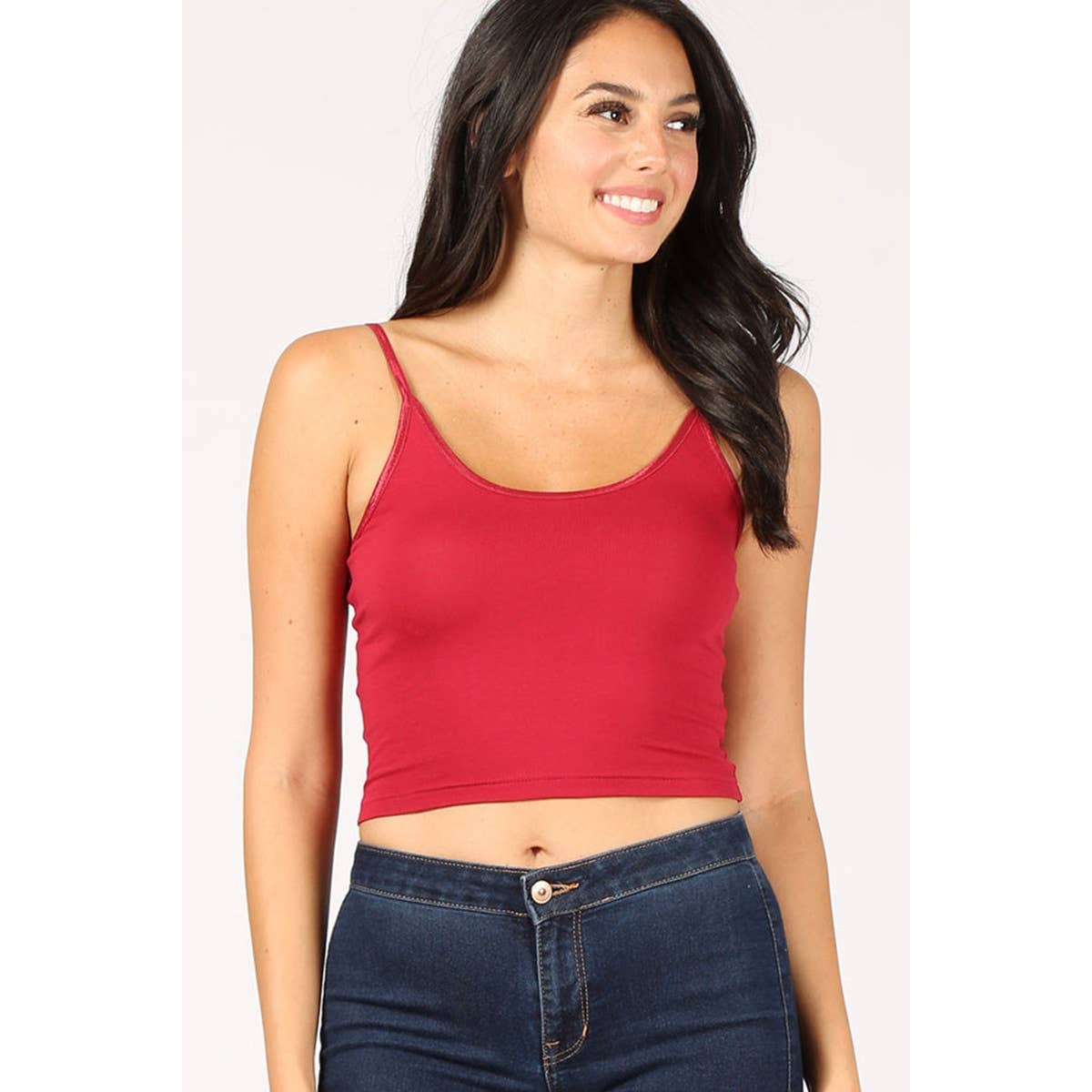 Timeless - Wholesale Tank Top - Women's - Spaghetti Strap Cami Tank Crop Top6