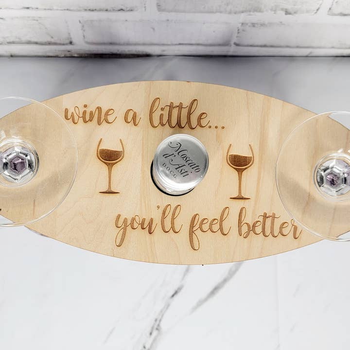 BD Lasers INC. - Wholesale Wine Rack - Wine Butler Board Wine Glass Holder