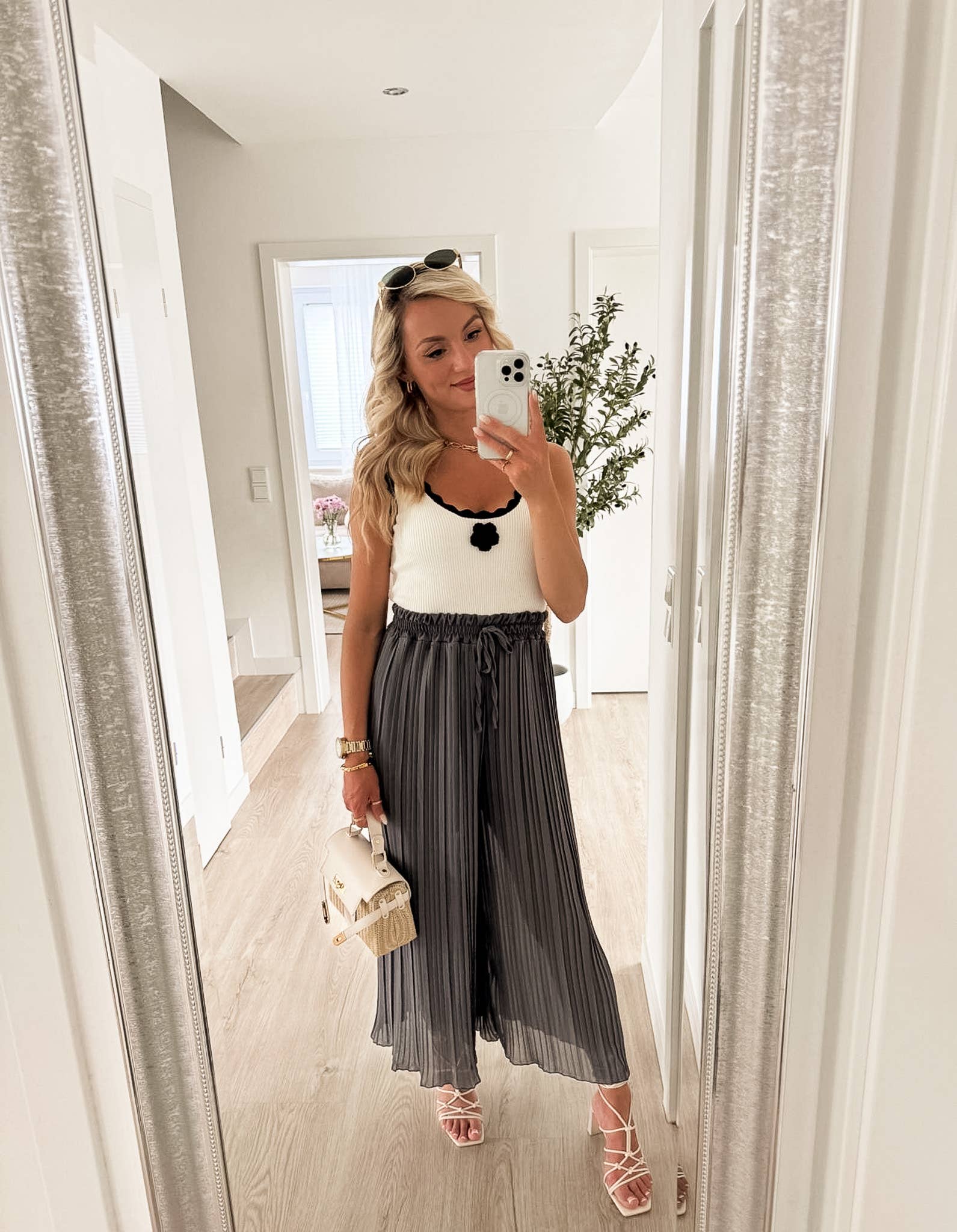 Kiss Couture - Vente Pantalon – femme - Pantalon plissé10