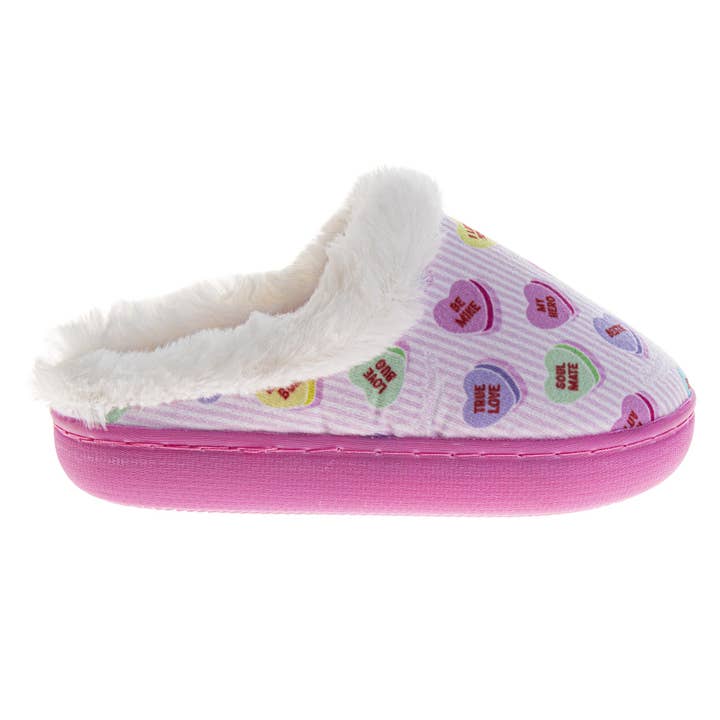Josmo Shoes Inc - Wholesale Slippers - Kids - Sweethearts Purple Heart Plush Slippers (Little Kid/Big Kid)1