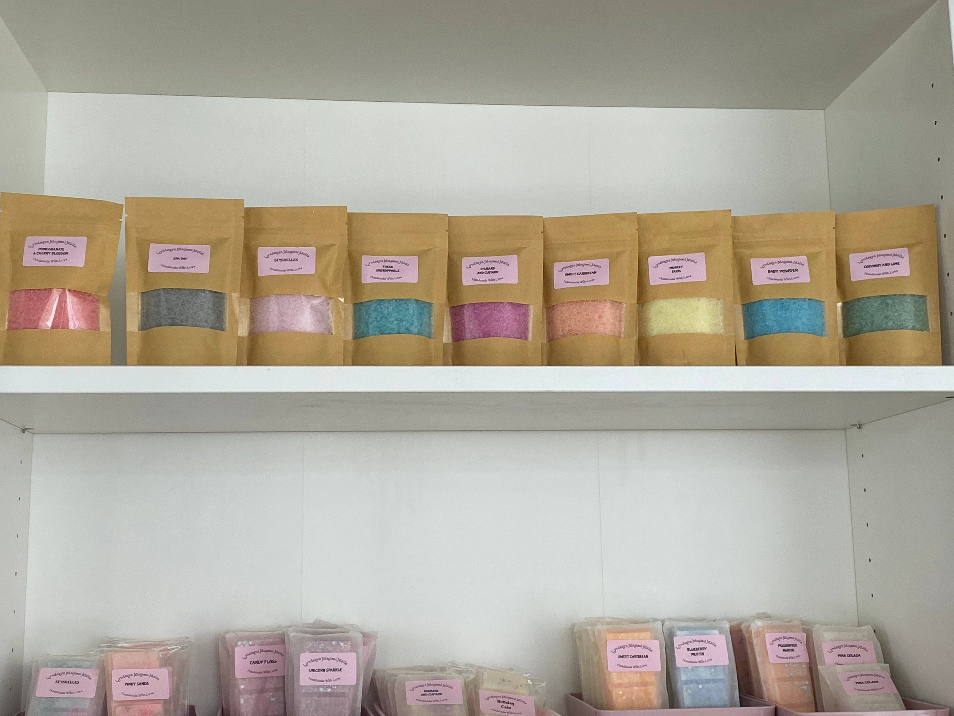 Lyndseys Magical Melts – wholesale Wax melt – Scented sizzlers granules 100g2