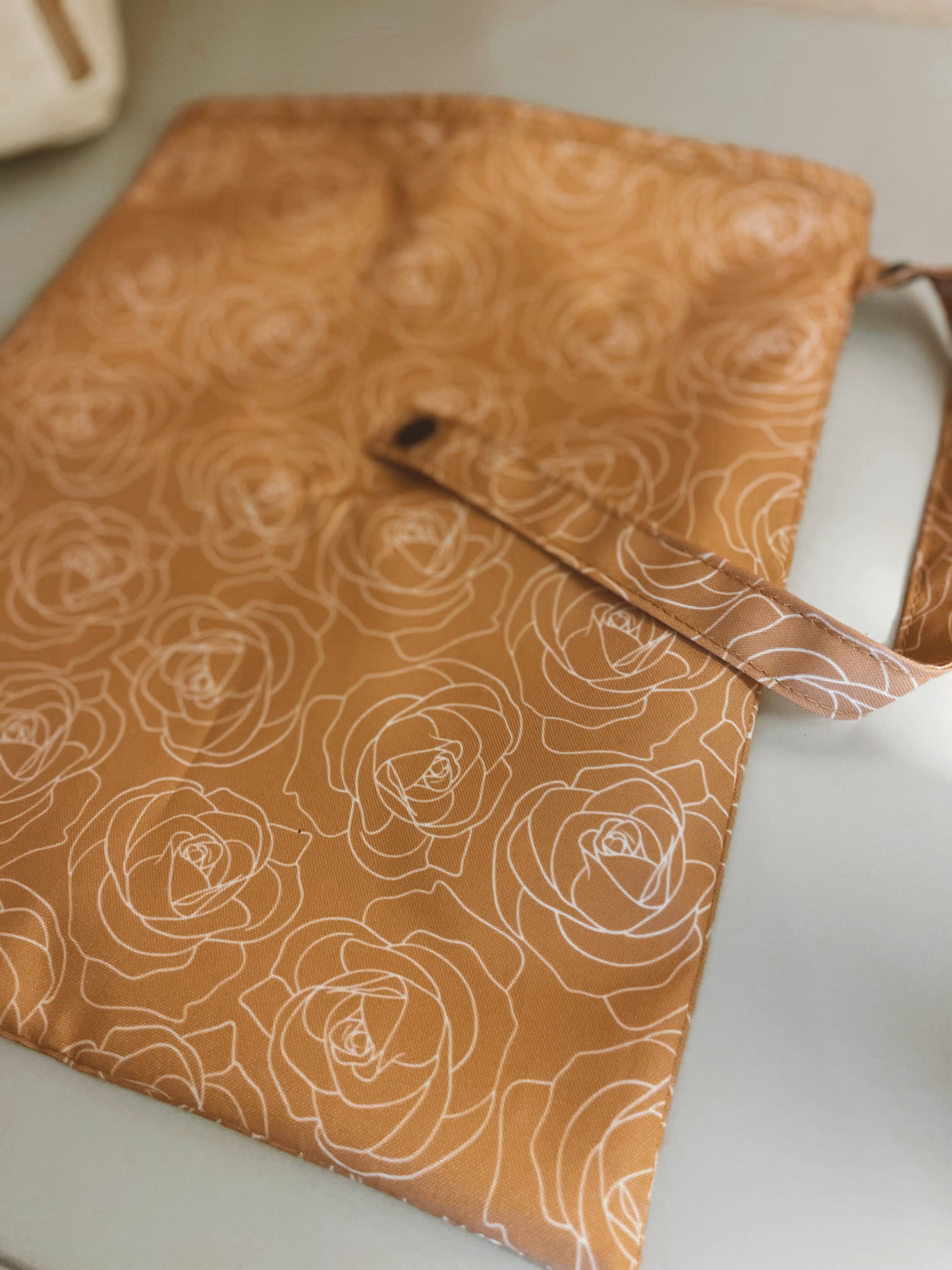 Rori & Rose – bolsa para fraldas - Bebé por atacado – Mochila para Mãe com Alça de Ombro e Cinto para Mala, Bolsa Impermeável Úmida e Seca15