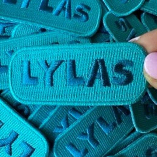 LYLAS Bleu sur Turquoise pour la vente par Aloe and Milk Boutique
