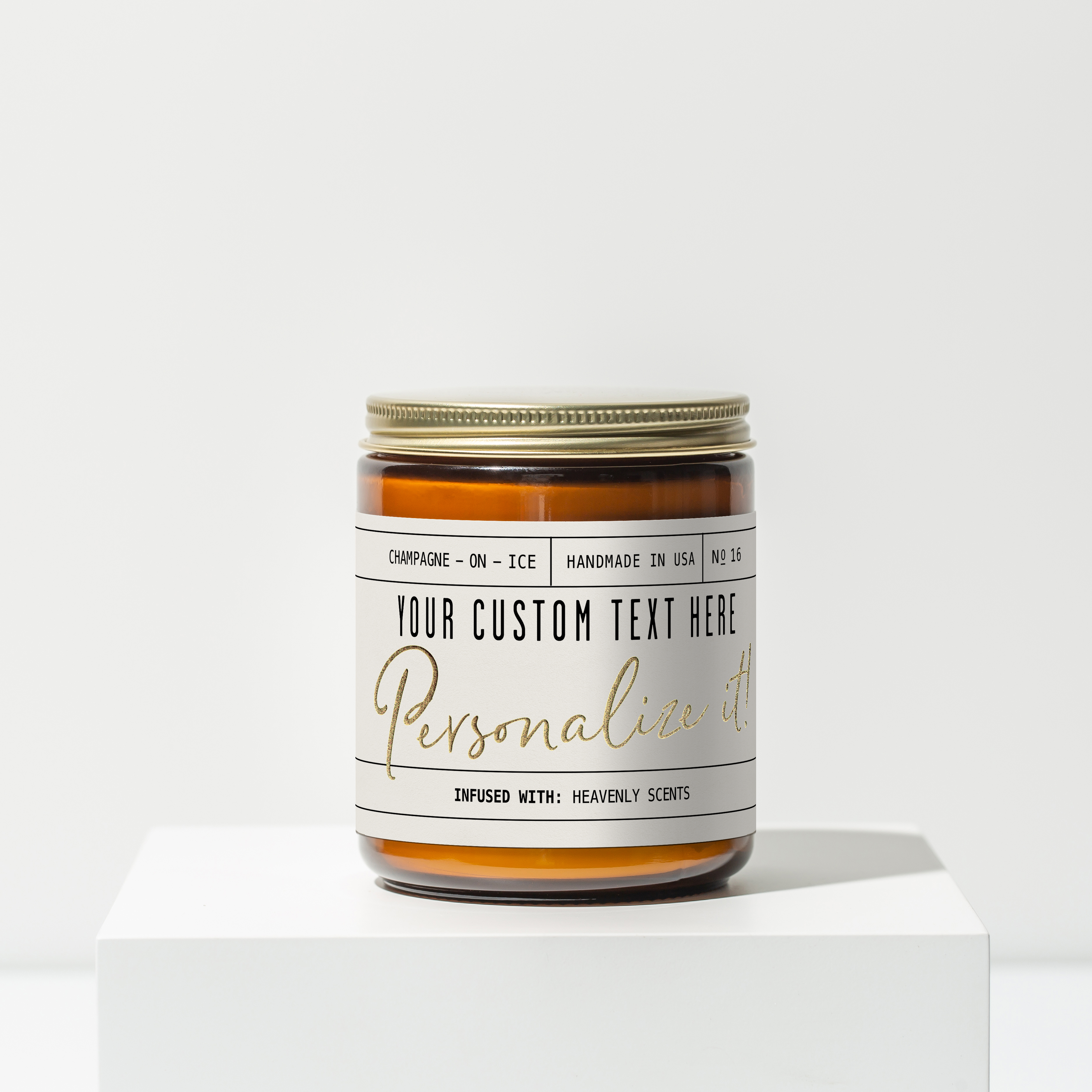 Soy and Sass - Wholesale Jar/filled candle - Custom Candle - Personalize Your Candle for your Store2