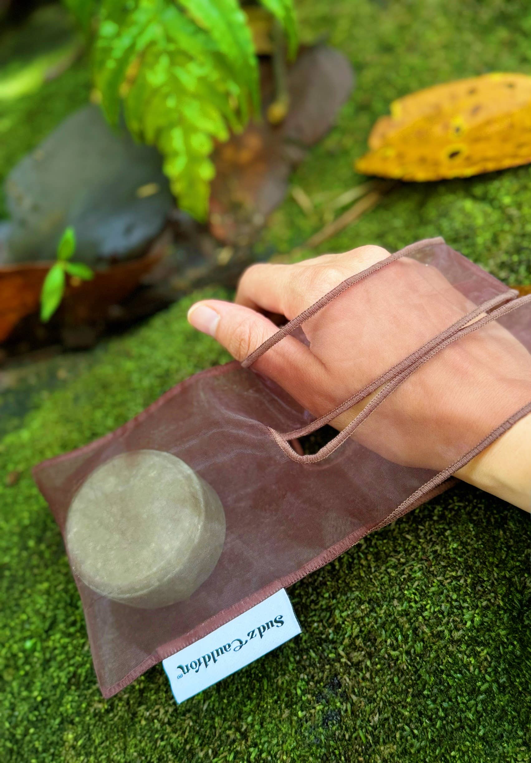 Sudz Cauldron - Wholesale Soap Pouch/Sack/Bag - Shampoo Bar Saver Bag with Easy Grip Handles | Soap Pouch6