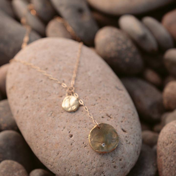 Dea Dia - Wholesale Y-Neck/Lariat Necklace - Andromeda Gold Lariat Necklace4