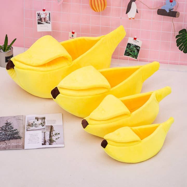 Furr-Baby Gifts - Wholesale Pet Bed - Cat/Dog - Banana Pet Bed