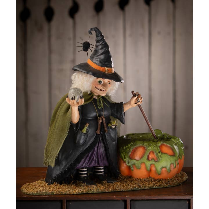 Bethany Lowe Designs - Wholesale Decorative Figurine - Poison Brewing Pruella