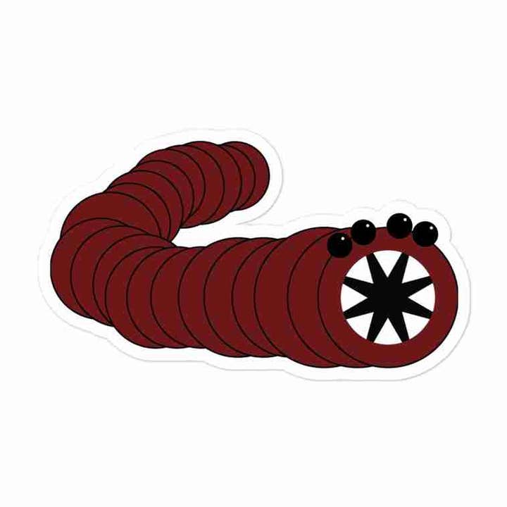 Hugh Mongo klistermärke (för paket) för wholesale av Missing Link Artistry