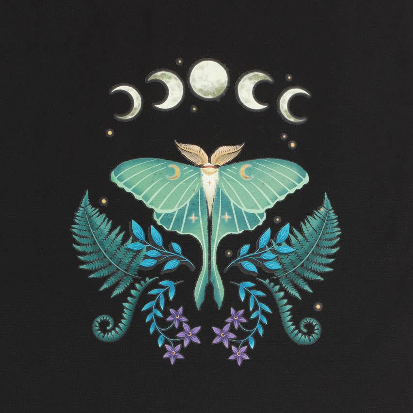 Something Different Wholesale – Engroshandel Tote bag - Unisex – Luna Moth totepose i polycotton1