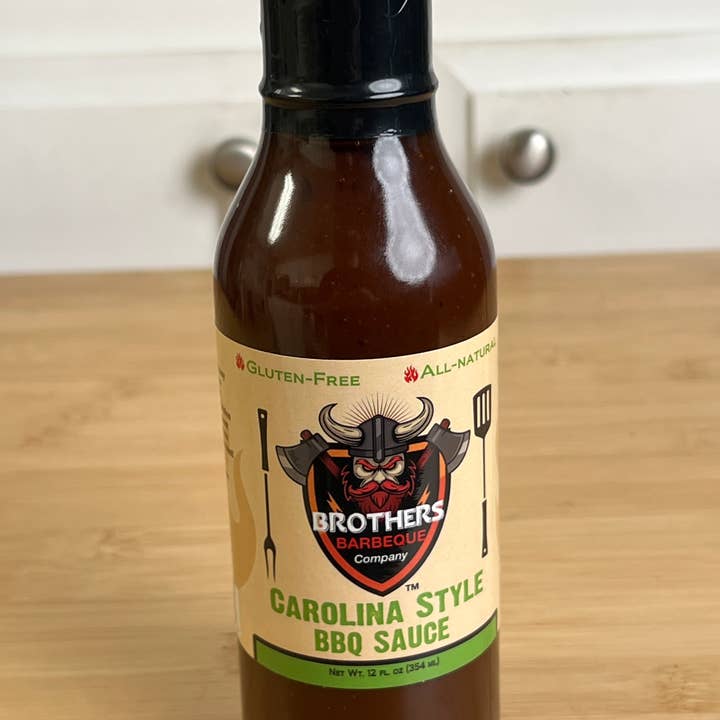 Brothers Barbeque Company - Wholesale BBQ Sauce - Brothers Barbeque Company's Carolina style barbecue sauce 12 oz1