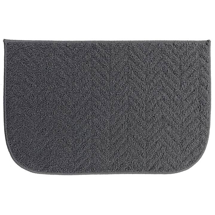 Nedia Home - Wholesale Area Rug - Solid Jacquard Rug - March - Forged Iron