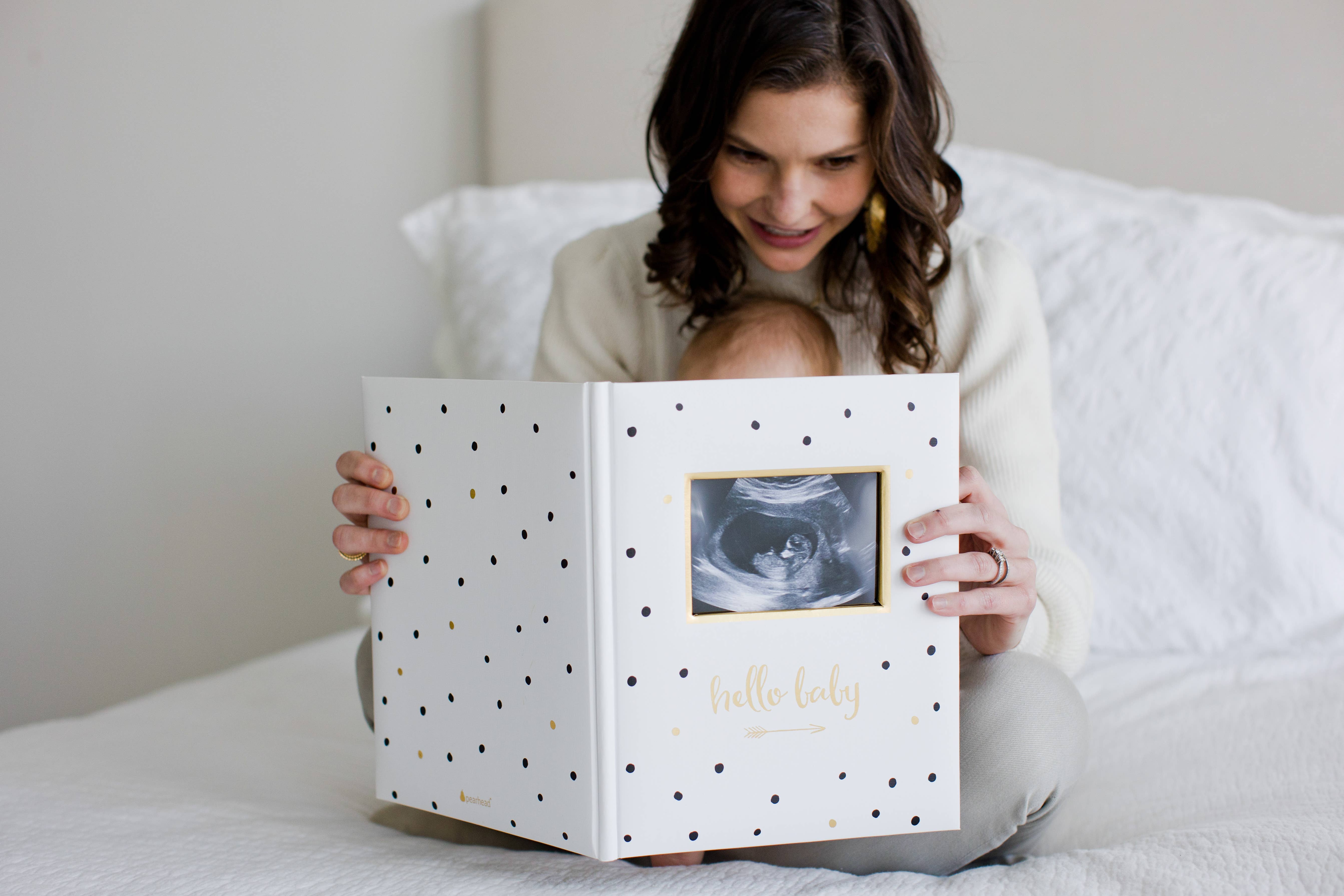 Pearhead - Wholesale Memory Book - Kids & Baby - Hello Baby Baby Book, Black & Gold6