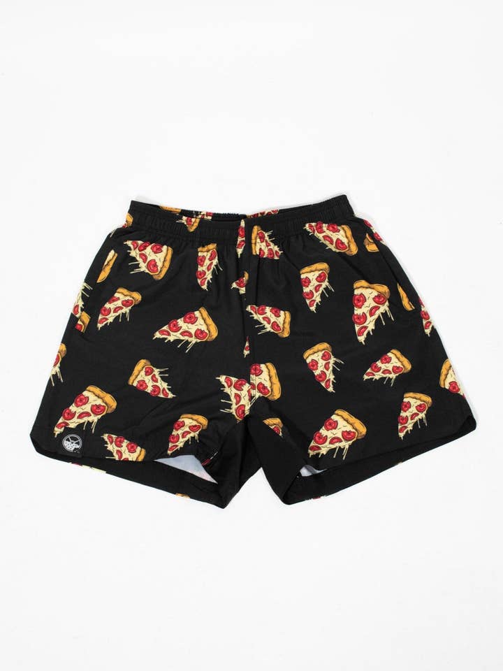 Plateroni Pizza Premium 5,5" Träningsshorts för wholesale av Kinda Fit Kinda Fat