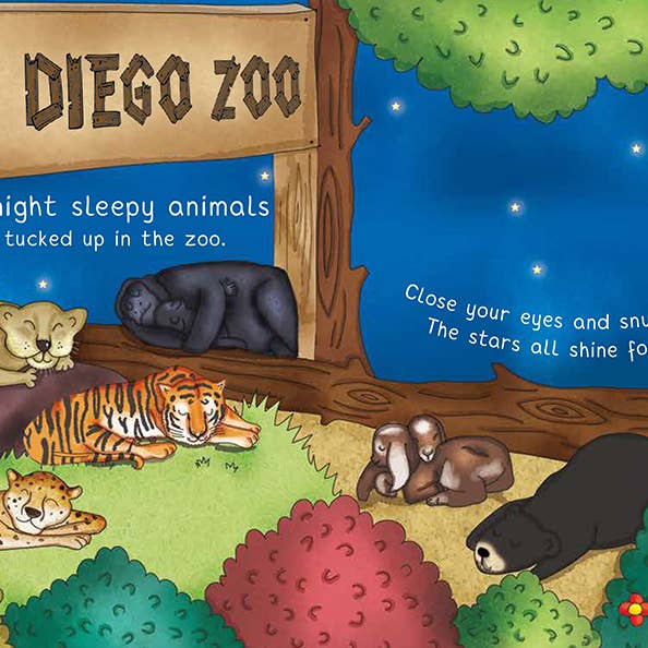 Sourcebooks - Wholesale Baby & Toddler Book (0-2) - Night-Night San Diego (BBC)2